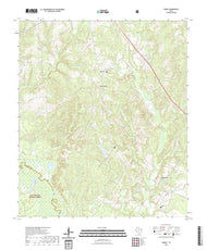 US Topo 7.5-minute map for Forest TX