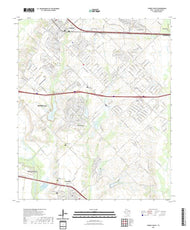 US Topo 7.5-minute map for Forney South TX