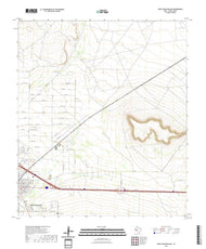 US Topo 7.5-minute map for Fort Stockton East TX