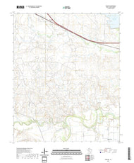 US Topo 7.5-minute map for Fowlkes TX