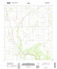 US Topo 7.5-minute map for Francitas NW TX