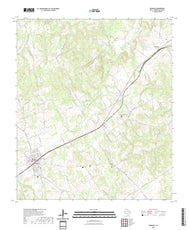 US Topo 7.5-minute map for Franklin TX