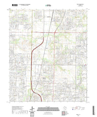 US Topo 7.5-minute map for Frisco TX