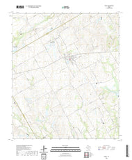 US Topo 7.5-minute map for Frost TX
