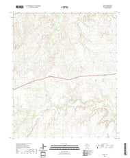US Topo 7.5-minute map for Fulda TX
