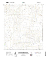 US Topo 7.5-minute map for Gardener Draw TX