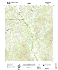 US Topo 7.5-minute map for Garrison East TX