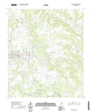 US Topo 7.5-minute map for Gatesville East TX