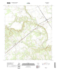 US Topo 7.5-minute map for Gause TX