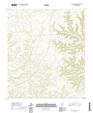 US Topo 7.5-minute map for Geddis Canyon West TX