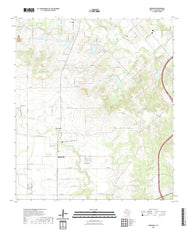 US Topo 7.5-minute map for Geronimo TX