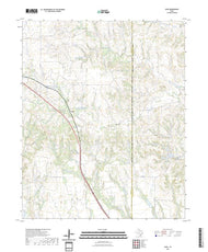 US Topo 7.5-minute map for Giles TX