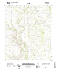 US Topo 7.5-minute map for Girard TX