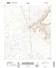 US Topo 7.5-minute map for Girvin NE TX
