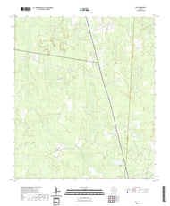 US Topo 7.5-minute map for Gist TX