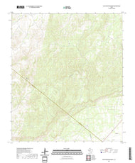 US Topo 7.5-minute map for Glass Mountain Ranch TX