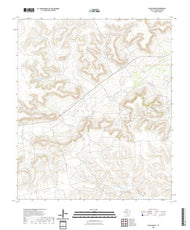 US Topo 7.5-minute map for Glass Ranch TX