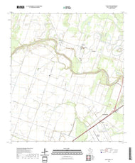 US Topo 7.5-minute map for Glen Flora TX
