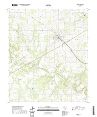 US Topo 7.5-minute map for Gorman TX