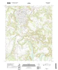 US Topo 7.5-minute map for Graham TX