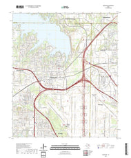 US Topo 7.5-minute map for Grapevine TX