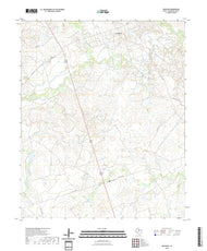 US Topo 7.5-minute map for Grayback TX