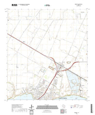 US Topo 7.5-minute map for Gregory TX