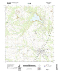 US Topo 7.5-minute map for Groesbeck TX