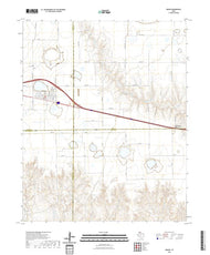 US Topo 7.5-minute map for Groom TX