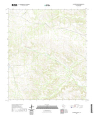US Topo 7.5-minute map for Hackberry Draw NW TX