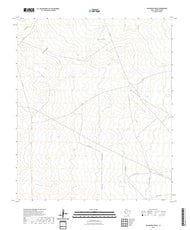 US Topo 7.5-minute map for Halamicek Ranch TX