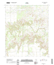 US Topo 7.5-minute map for Halsell Ranch TX