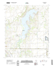 US Topo 7.5-minute map for Hamby TX