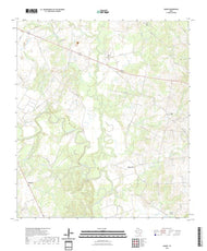 US Topo 7.5-minute map for Hamon TX