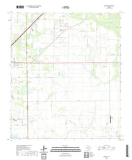 US Topo 7.5-minute map for Hamshire TX