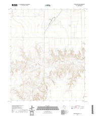 US Topo 7.5-minute map for Hannas Draw East TX