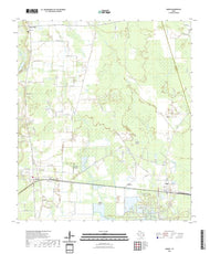 US Topo 7.5-minute map for Hardin TX