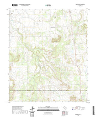 US Topo 7.5-minute map for Harpersville TX