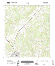 US Topo 7.5-minute map for Hearne North TX