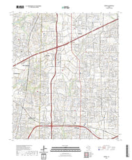 US Topo 7.5-minute map for Hebron TX