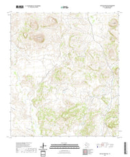 US Topo 7.5-minute map for Hen Egg Mountain TX
