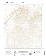 US Topo 7.5-minute map for Herds Pass TX