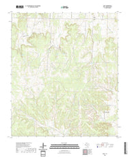 US Topo 7.5-minute map for Hext TX