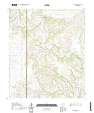 US Topo 7.5-minute map for Hoover Mountain TX