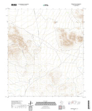 US Topo 7.5-minute map for Horseshoe Butte TX
