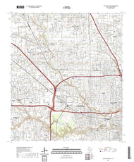 US Topo 7.5-minute map for Houston Heights TX