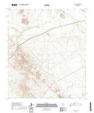 US Topo 7.5-minute map for Hovey SW TX