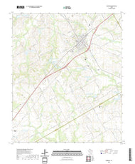US Topo 7.5-minute map for Hubbard TX