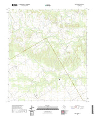 US Topo 7.5-minute map for Hurst Spring TX