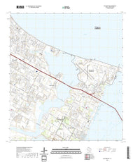 US Topo 7.5-minute map for Oso Creek NE TX